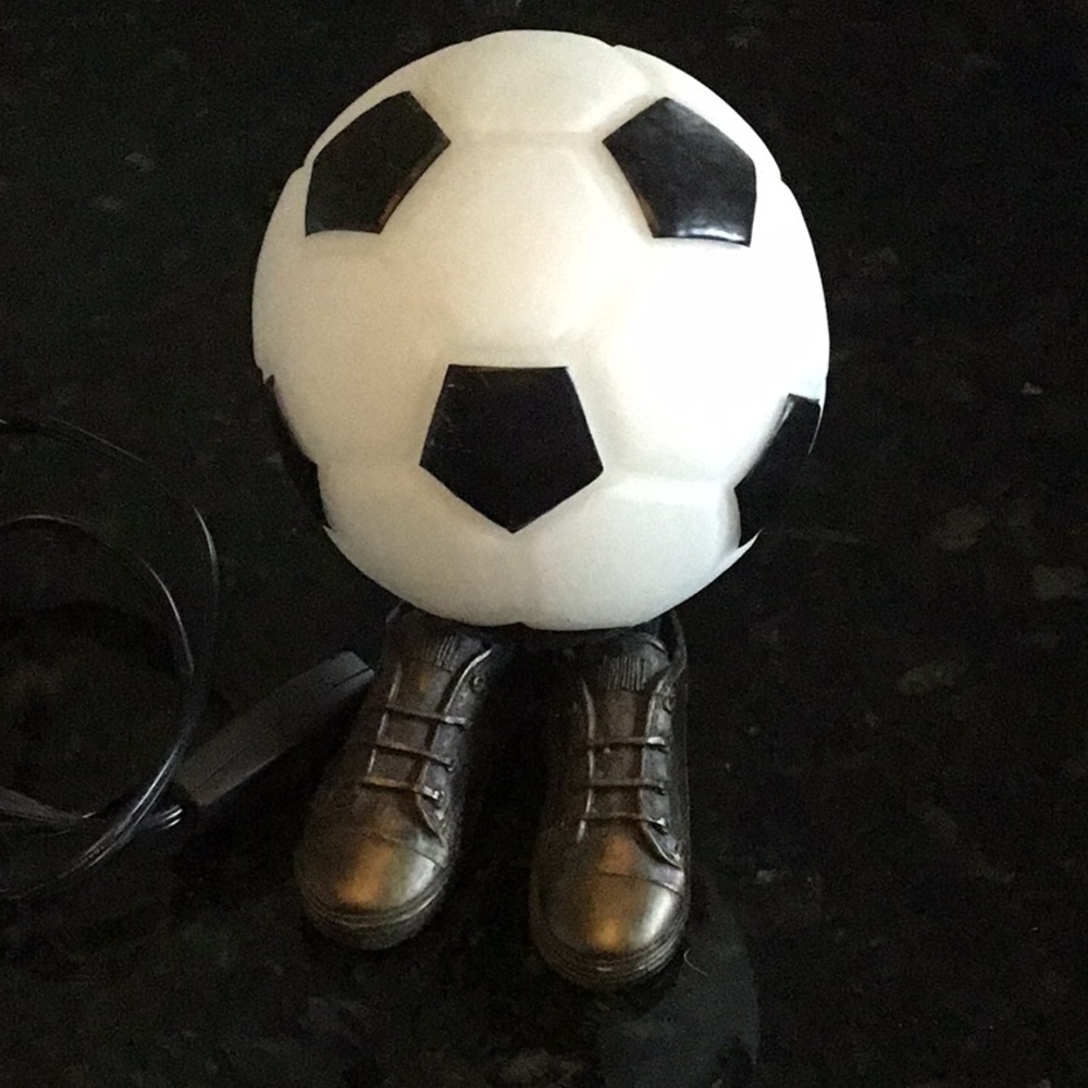 Athletic Decor Soccer Lamp Nightlight Soccer Fan‎ Sports Lamp